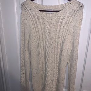 Cream sweater